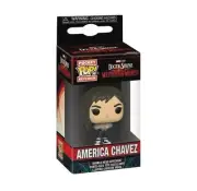 FUNKO POP keychain, America Chavez- DR. STRANGE MULTIVERSE OF MADN-.. - L7351L