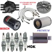 Tune Up Kit Filters Cap Spark Plugs Wire For CHEVROLET C1500 V6 4.3L; CPI 1996 (for: Chevrolet)