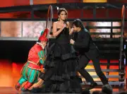 Lucero Eugenio Derbezo onstage at the 11th Latin GRAMMY Awards hel- Old Photo