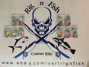 10 - Fishing Rigs for Pompano, Whitings, Croakers, Flounder, Snapper, Spots, Etc
