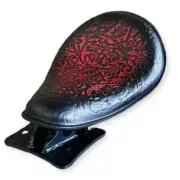 2015-21 Indian Scout & Bobber Spring Tractor Seat 10x13" Oak Leaf Mounting Kit R