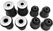 Upper And Lower Swing Arms Up And Down Suspension Triangle Arm Rubber Sleeve Bushing Compatible For Toyota Bully Prado 2700 3400 4000(Lower bushing large)