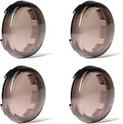 Vuzmode 4pcs Turn Signal Light Lens Cover, for Harley, Davidson, Sportster Dyna Street Glide, Motorcycle Accessories（Smoke Motorbike Signal Lamp Shell
