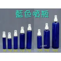 在飛比找Yahoo!奇摩拍賣優惠-藍色塑膠噴瓶 PET/PETG塑膠噴瓶 填充瓶 旅行分裝瓶罐