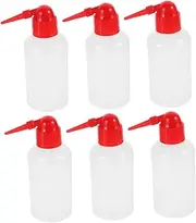 NOLITOY 6pcs Plastic Squeeze Bottles with Scale for Accurate Measurement Portable Rinse Bottle for Medical Laboratory and Household Cleaning Tasks Design