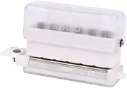 Mingzhe 6-Hole Paper Punch Handheld Mini Puncher Support Multiple 20/26/30 Hole Punching 5.5mm Aperture for A4 A5 B5 Notebook Scrapbook Diary Planner Calendars Agenda Greeting Card DIY Office Home