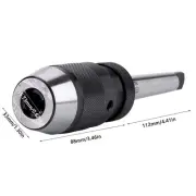 113mm 1/2 Selftightening Keyless Lathe Drill Chuck And MT2B16 Arbor Tool