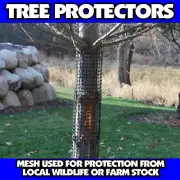 Tree protectors forest bush trunk nets black Heavy Duty Horse deer wildlife