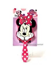 Disney Minney Mouse 3D Paddle Hair Brush Woman Girls Birthday Gift New