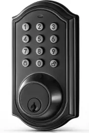 Door Lock with Keyboard, Zinc Alloy Keyless Entry Smart Deadbolt Lock, Front Doo