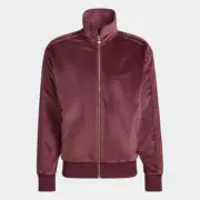 GREAT BUY! adidas Firebird Velour Track Jacket Crimson Men's RARE!!!!!!