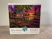 Buffalo Games Geno Peoples Stephanie’s Canoe Rental 1000 Piece Jigsaw Puzzle