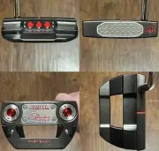 Scotty Cameron 2025 Studio Style Fastback Putter - New - Xtreme Dark Finish -Red