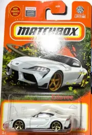 Matchbox '23 Toyota GT Supra White 39/100 NEW! 2024 JDM