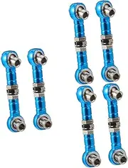 iplusmile Sets Adjustable Rc Car Steering Linkage Rod Aluminum Linkage Steering Tie Rod for Rc Vehicles Pcs