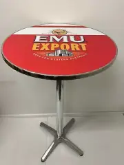 EMU EXPORT WEST AUSTRALIAN BEER PREMIUM BAR TABLE ADJUSTABLE HEIGHT