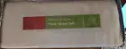 Martha Stewart The Holiday Collection Twin Sheet Set Ivory 100% Cotton Flannel