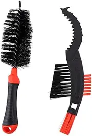 Mipcase 2Pcs Bike Chain Cleaner Durable Brushes for Chain Cleaning Essential Tool for Bike Maintenance for Cyclists and Enthusiasts