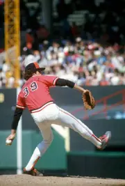 Ross Grimsley Baltimore Orioles pitches at an Major League Baseba- 1974 Photo 2