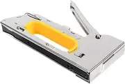 jojofuny Door-Shaped Nail Upholstery Baseboard Crafts Stapler Heavy Duty Cement Stapler Woodworking Furniture Upholstery Tools Staple Iron Silver