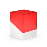 Ultimate Guard 100+ Synergy Boulder Standard Size Deck Case Red & White Magic
