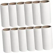 Milisten 12Pcs Portable Lint Roller Convenient for Clothes Upholstery Car Seats Easy to Use Non Scratch Fur Cleaning Accessory