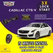 100% Plug & Play Remote Start Factory Activated fits 2013-2016 Cadillac CTS-V