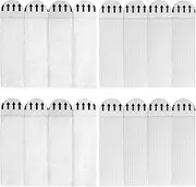 Command Picture Hanging Strips - 24Pairs Heavy Duty Adhesive Wall Hooks for Frames, Mirrors, Canvas, Posters & Wall Décor - No Nails, Damage-Free Hanging - Large & Medium Refill Mounting Kit
