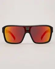 [Dragon Alliance] Dragon Alliance Men's Remix Sunglasses in Matte Black/Inferno Ion One Size Matte Black/Inferno Ion