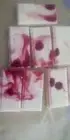 Handmade hand poured Strawberry Shortcake Goat's Milk Bar Soap, Goat's milk Soap