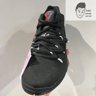 【AND.】NIKE KYRIE 5 GS 武士黑 黑白紅 籃球鞋 運動鞋 大童 女款 AQ2456-016