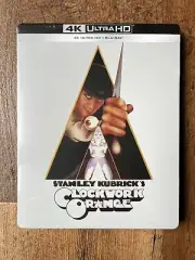 A Clockwork Orange w. Steelbook (4K UHD + Blu-ray, EU Import, Region Free) *NEW*