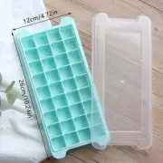 Silicone Ice Cube Tray, Easy Release Ice Tray with Lids , 36 Cubes BPA Free