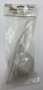 Genius Multimedia Microphone MIC-01 Omni-Directional K3207009 78818 White NIP