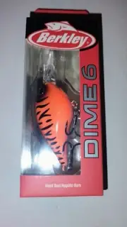 Berkley Dime 6 Crankbait 6-8 Feet Diving 1/2 Ounce 2 1/4 Inch Blaze Color