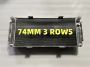 Fit Ford GT40 V8 1964 - 1969 1965 66 67 68 69 aluminum radiator 74mm 3 Rows
