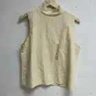 Calia Womens Ribbed Sleevless Top Washed Peach WCG11022 BRAND NEW