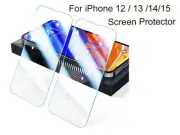 Screen Protector For Apple iPhone 12 13 14 Pro Max 15 15 Plus 15 Pro 15 Pro Max