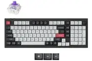 Keychron Q5 HE QMK Wireless Carbon Black Custom Mechanical Keyboard - Nebula Switch [KBKCQ5HM1]
