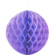 Lilac Honeycomb Ball 25cm