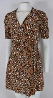 New DVF Diane Von Furstenberg $298 New Savilla Whitman Beige Wrap Dress Size 2