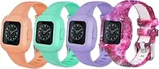 Bakcuby Band for Garmin Vivofit jr 3 Bands, Soft Silicone Watch Strap Replacement Wristband for Garmin VIVOFIT Junior3 JR.3 Kids Tracker, Girl Boy