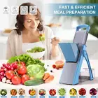 Safe Mandoline Vegetable Slicer Adjustable Vegetable Chopper Mandolin Kitchen NE