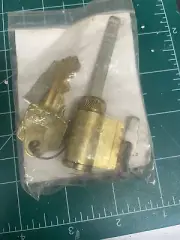 Arrow Lock Replacement Cylinder For D And E Series Deadbolts Brass Rekey Lock