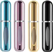 Mini Refillable Perfume Portable Atomizer Bottle Refillable Perfume Spray, Refill Pump Case for Traveling and Outgoing (Style 1, 8 * 1.7CM)