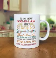 To My Dear Son In Law Gift For Son In Law Funny Mug For Son In Law Gift For Son