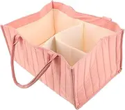 Abaodam Multifunctional Baby Diaper Caddy Stylish Nursery Storage Basket Organizer For Baby Shower Baby Registry Must Have Newborn Essential