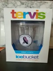 NEW - TERVIS Ice Bucket 2.5QT w/ Lid, Tongs, and Handle Insulated Made in USA