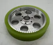 1x 100*20 CNC Wire EDM Cutting Tension Urethane Upper Roller Fit For Makino Part