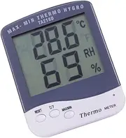 Hygrometer Indoor Temperature Humidity Meter Thermometer Digital Gauge Easy to Use Large Lcd Display Memory of Max
